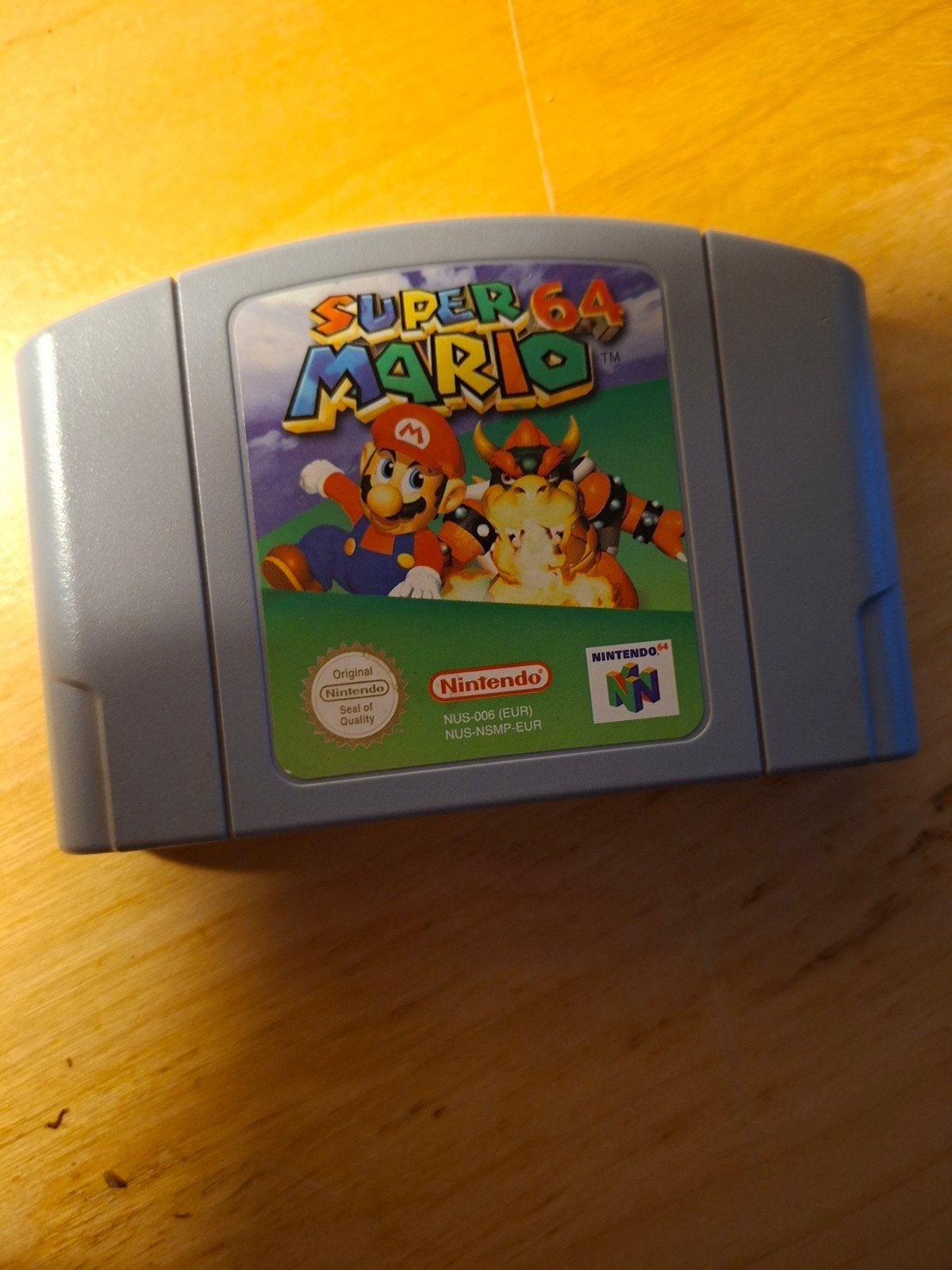 Super Mario 64-Nintendo 64 Game Cartridge, Gebruikt, 1 speler, Ophalen of Verzenden, Vanaf 3 jaar