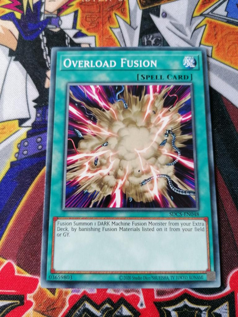 Overload Fusion - SDCS - Yu-Gi-Oh, Ophalen of Verzenden, Zo goed als nieuw, Foil