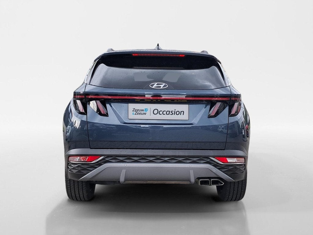 Hyundai Tucson 1.6 T-GDI MHEV Premium | Automaat | 1650kg tr, Auto's, Hyundai, 12 maanden, Gebruikt, 4 cilinders, Blauw