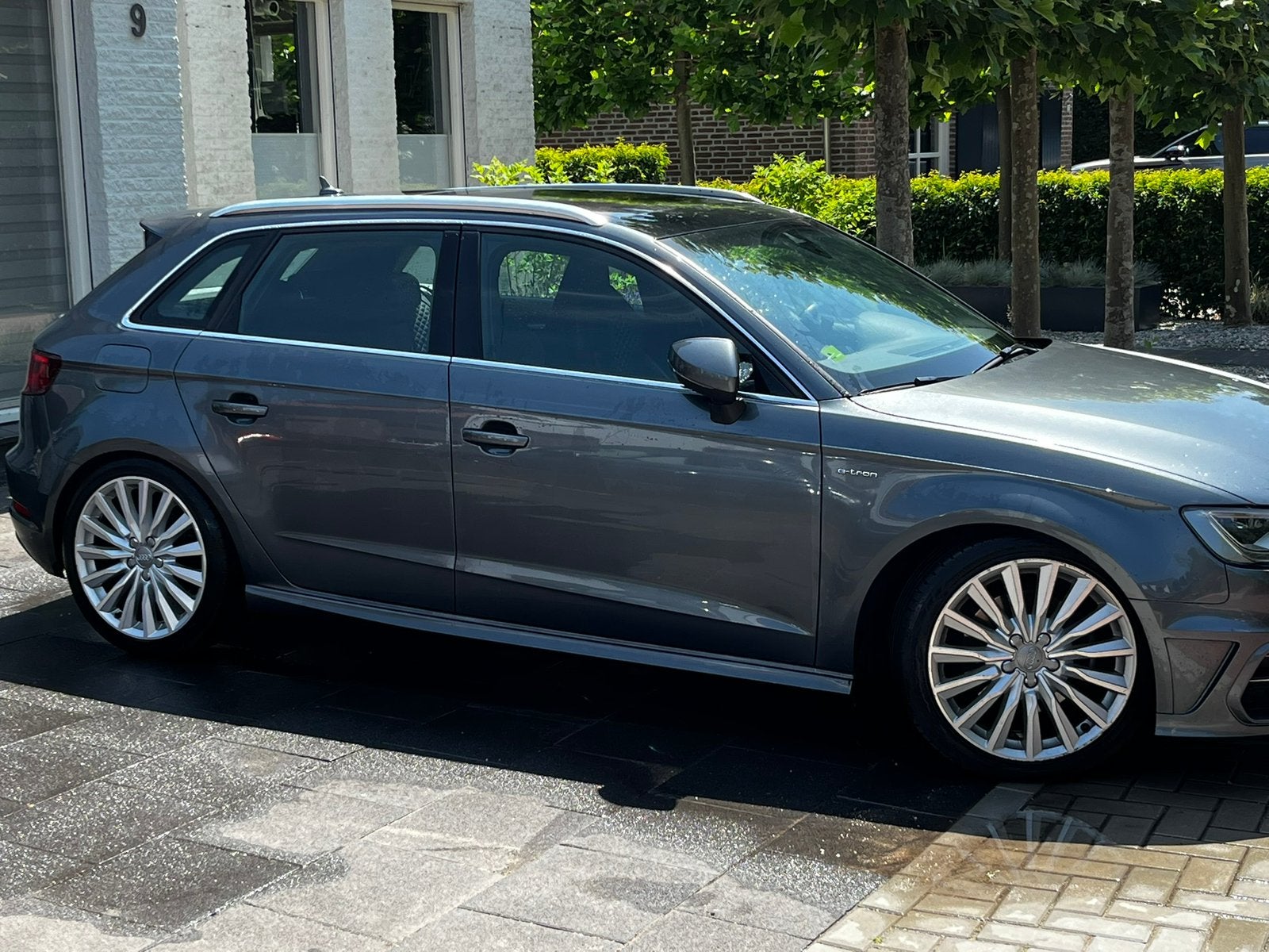 Audi A3 1.4 Tfsi 204pk E-tron Phev S Tronic 2015 Grijs, Auto's, Audi, 4 cilinders, 1395 cc, 149 pk, Zilver of Grijs