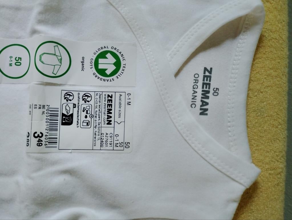 Baby omslag romper, Jongetje of Meisje, Nieuw, Ophalen of Verzenden, Nacht- of Onderkleding