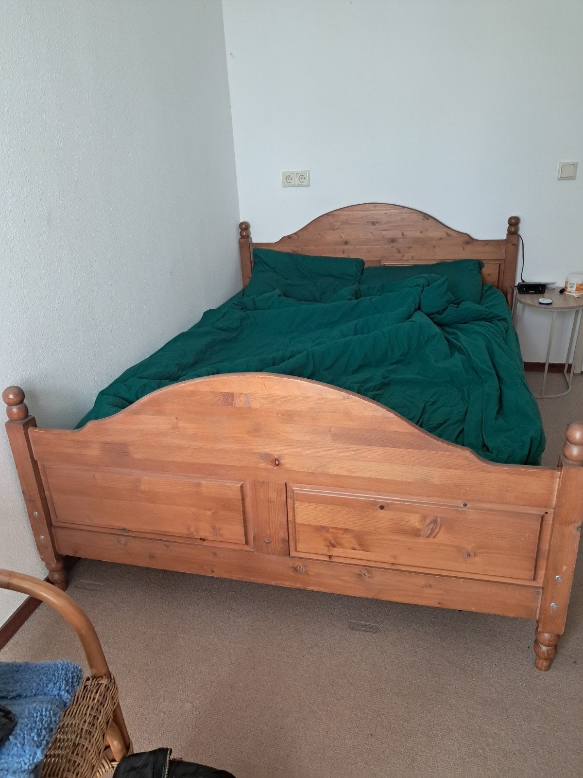 2 persoonsbed, Ophalen, Tweepersoons, 140 cm, 200 cm