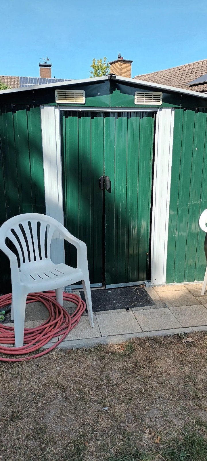 tuinhuisje te koop, Ophalen, 250 tot 500 cm, Zonder ramen, Metaal