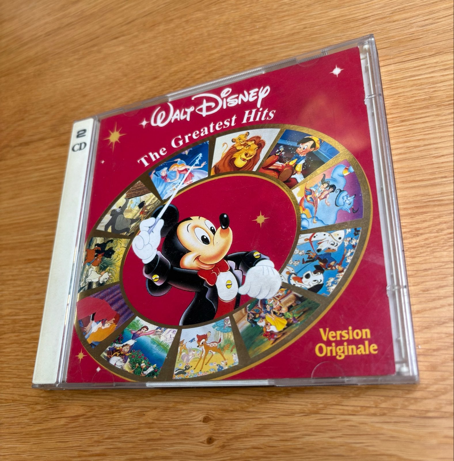 Walt Disney The Greatest Hits - 2 CD's - Originele Versie, Cd's en Dvd's, Tot 2 jaar, Ophalen of Verzenden, Zo goed als nieuw