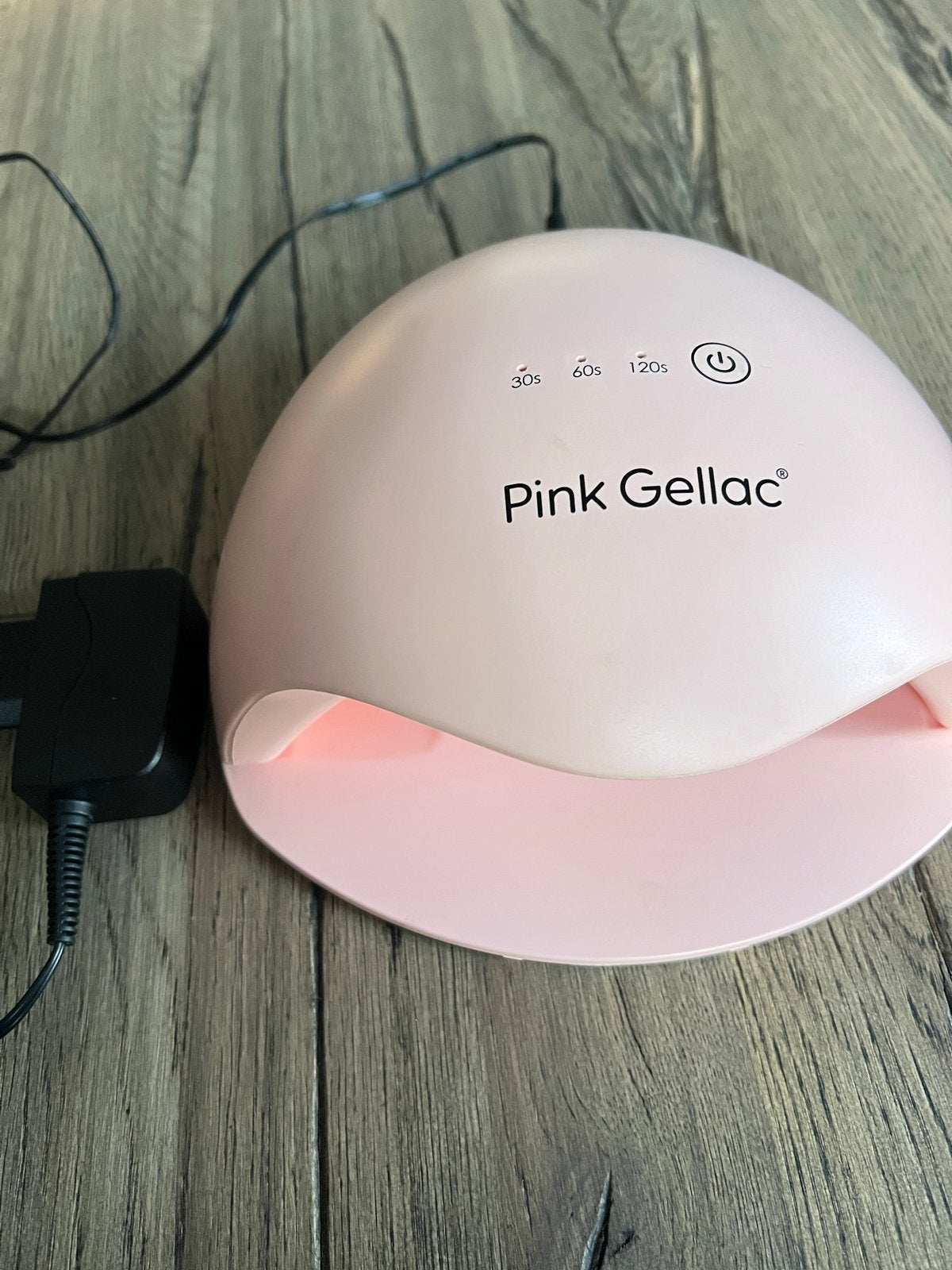 Pink Gellac LED Lamp L met timer functie, Sieraden, Tassen en Uiterlijk, Uiterlijk | Gezichtsverzorging, Ophalen of Verzenden