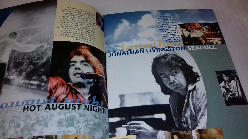 Neil Diamond TOURBOOK PROGRAMMA 1999 Europe Tour, Verzamelen, Verzenden, NvT, Neil Diamond, Boek, Tijdschrift of Artikel