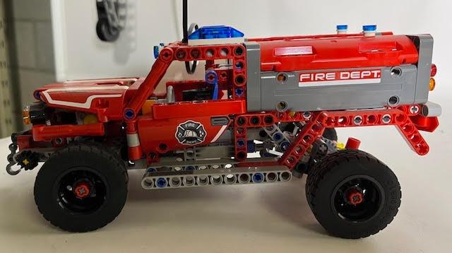 LEGO Technic 42075 First Responder brandweer met handleiding, Ophalen, Gebruikt