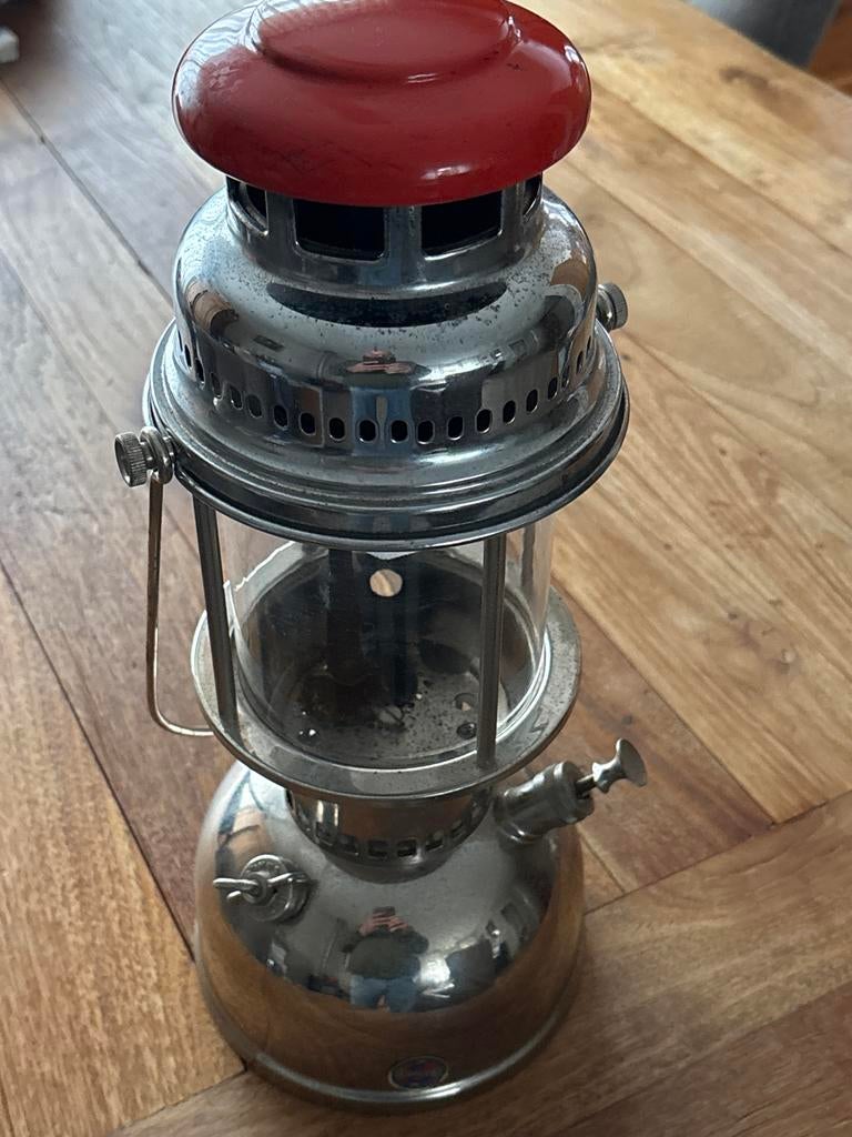 Vintage Optimus 350/350CP Druklamp - Klassieke Kampeerlamp, Antiek en Kunst, Antiek | Lampen, Ophalen