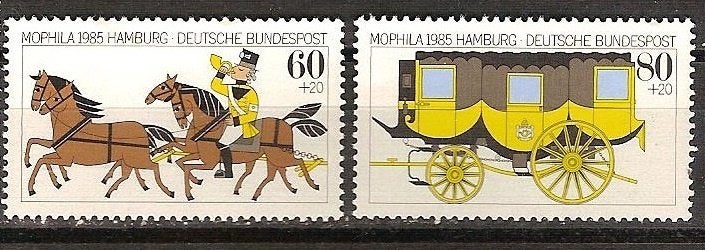 BRD 1255-1256 pf losse zegels, Postzegels en Munten, Postzegels | Europa | Duitsland, Ophalen of Verzenden, BRD, Postfris