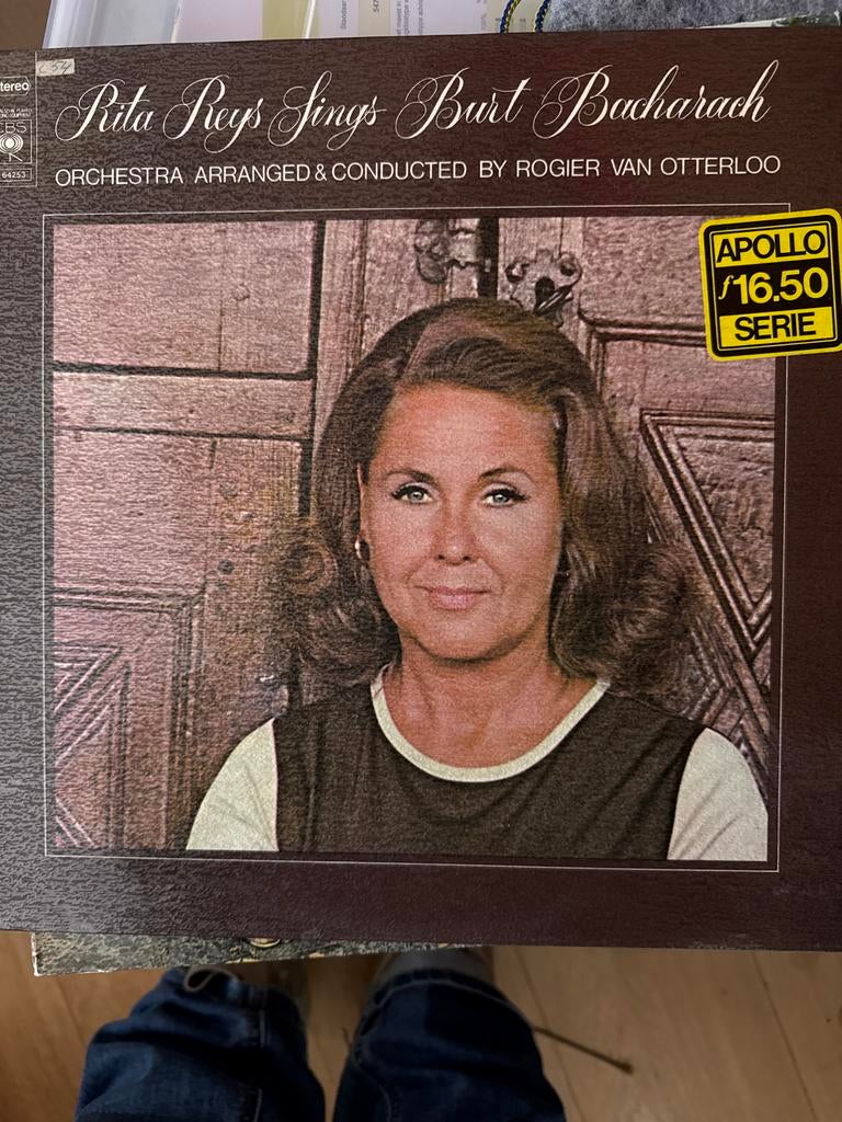 Rita Reys Sings Burt Bacharach LP - Rogier van Otterloo, Cd's en Dvd's, Vinyl | Pop, Gebruikt, 1970 - 1979, 12 inch, Fotohoes