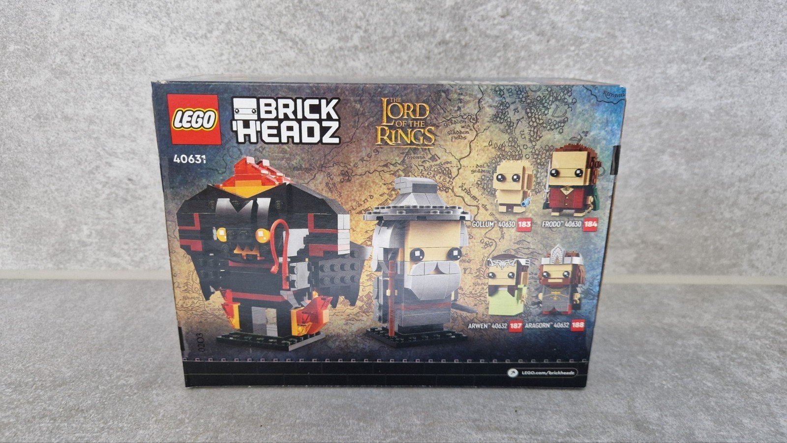 LEGO BrickHeadz 40631 Gandalf de Grijze & Balrog NIEUW, Ophalen of Verzenden