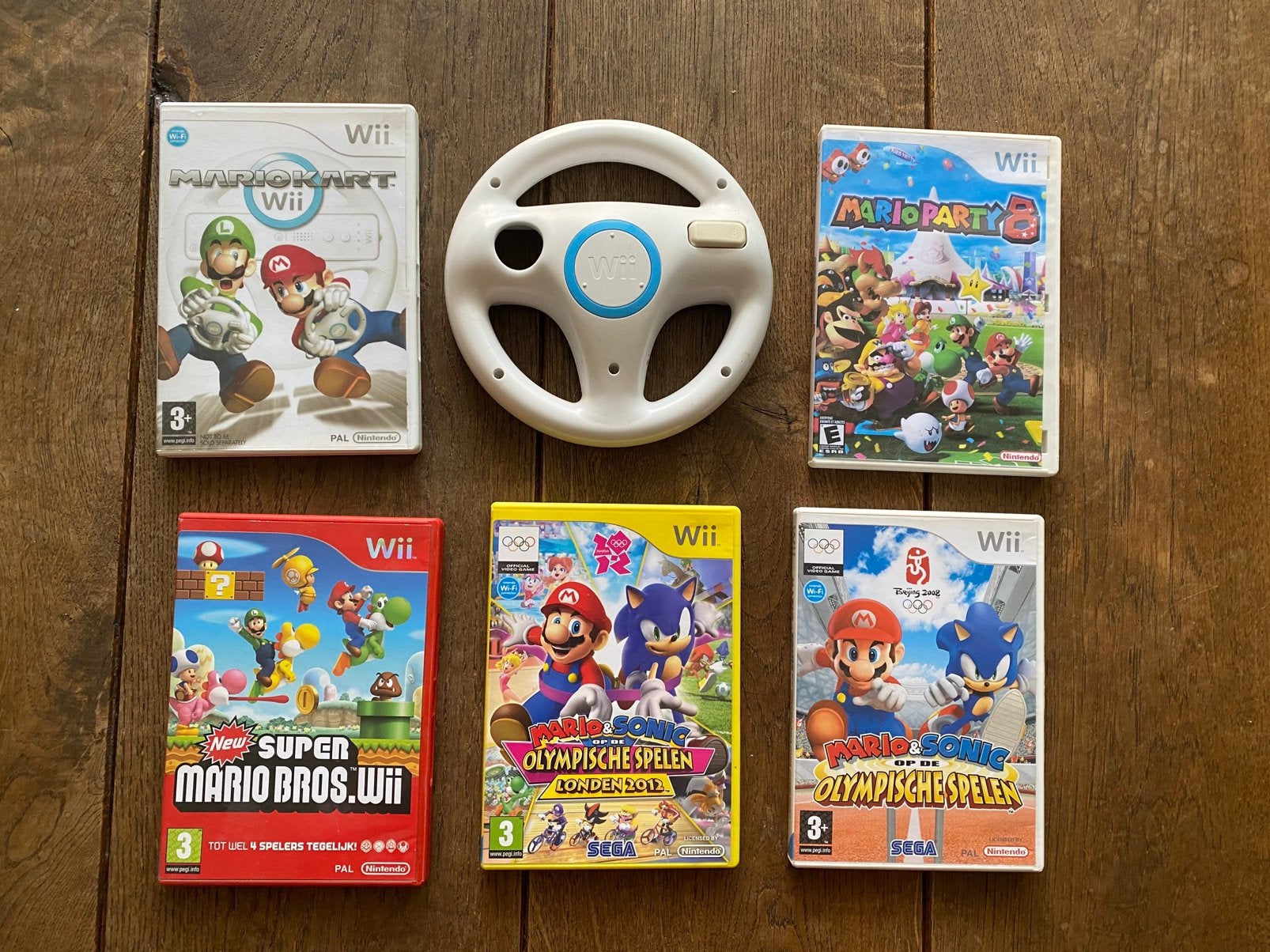 Mario spellen voor de Wii, Ophalen of Verzenden, Zo goed als nieuw