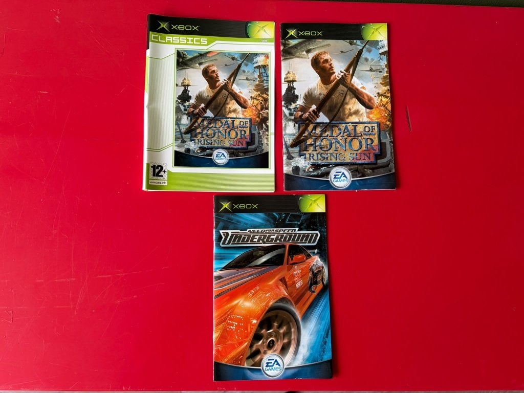Xbox Classic handleidingen , 1 speler, Racen en Vliegen, Ophalen of Verzenden, Zo goed als nieuw