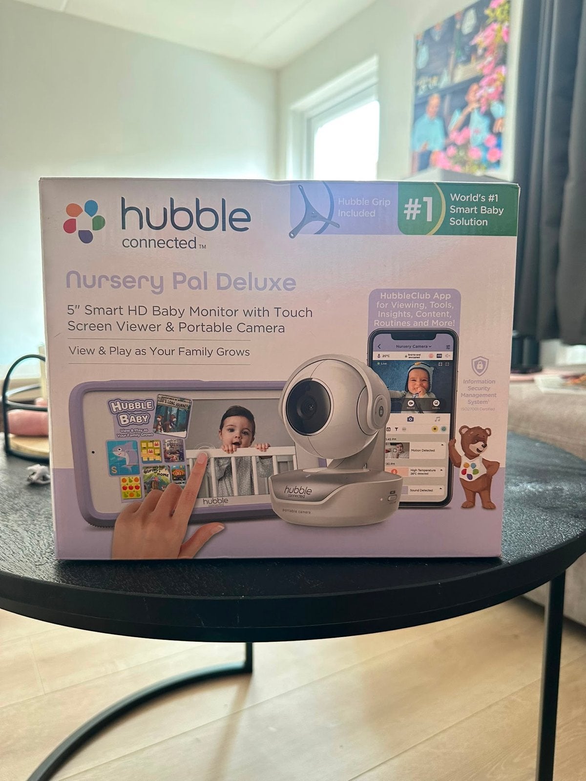 Hubble Connected Nursery Pal Deluxe Babyfoon, Ophalen of Verzenden, Nieuw, 250 meter of meer, Camera