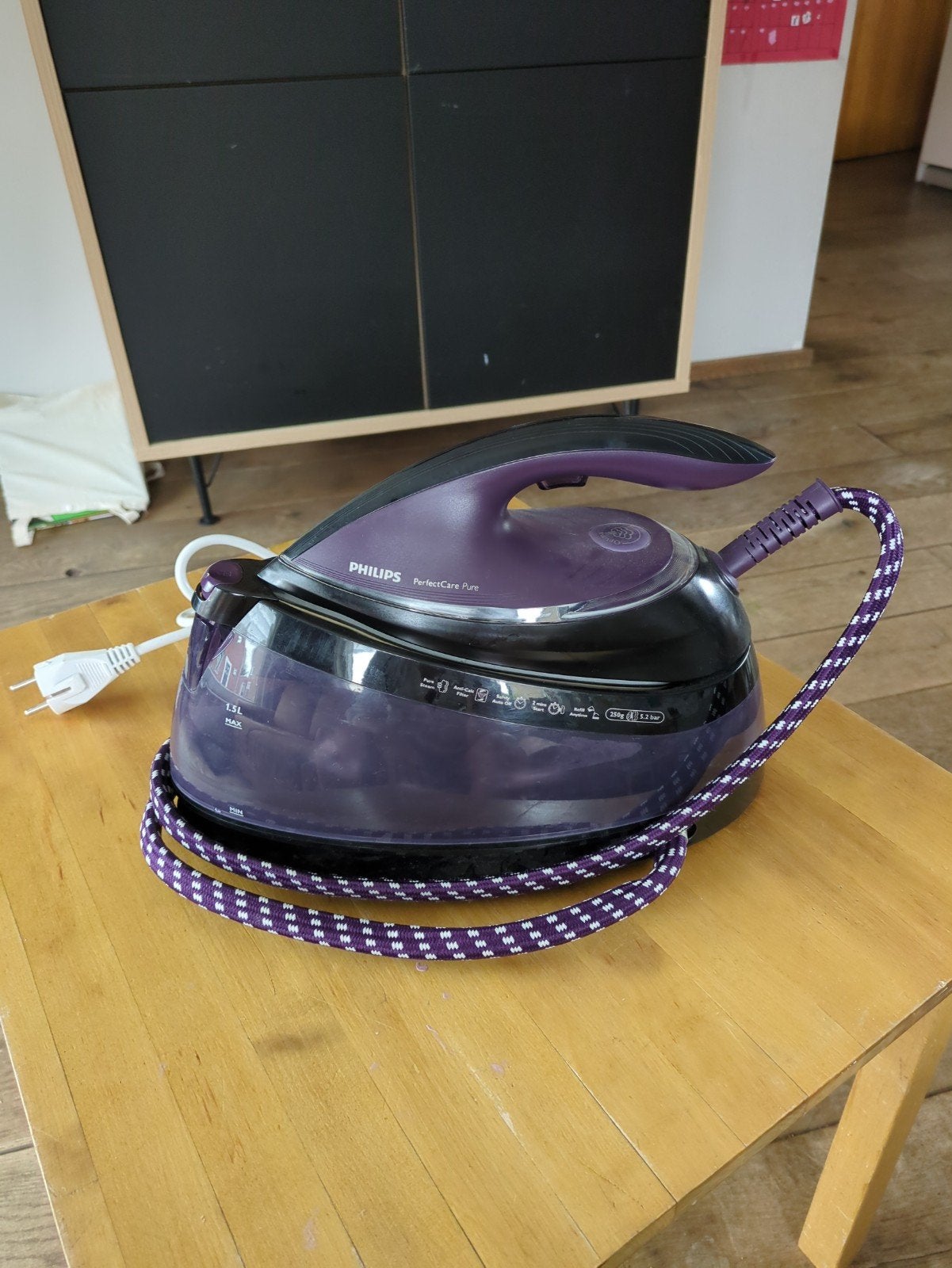 Philips PerfectCare Pure Strijkijzer GC7640, Ophalen, Gebruikt, Strijkijzer met snoer