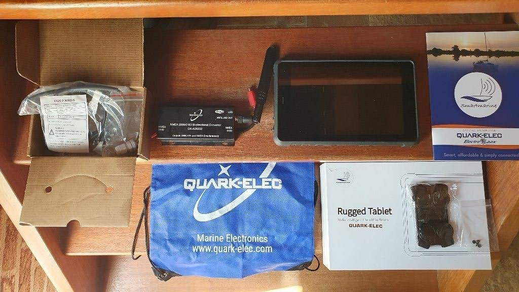 Quark-Elec ADO8 8" tablet, waterproof superhelder beeld-, Computers en Software, Android Tablets, Ophalen of Verzenden, Zo goed als nieuw