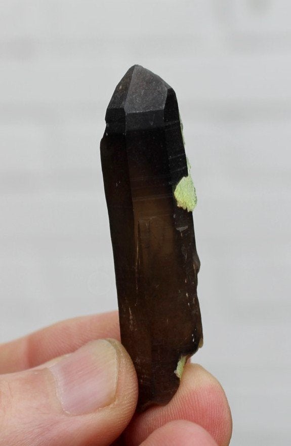 ROOKKWARTS met HYALIET uit Erongo in NAMIBIE UV, Ophalen of Verzenden, Mineraal