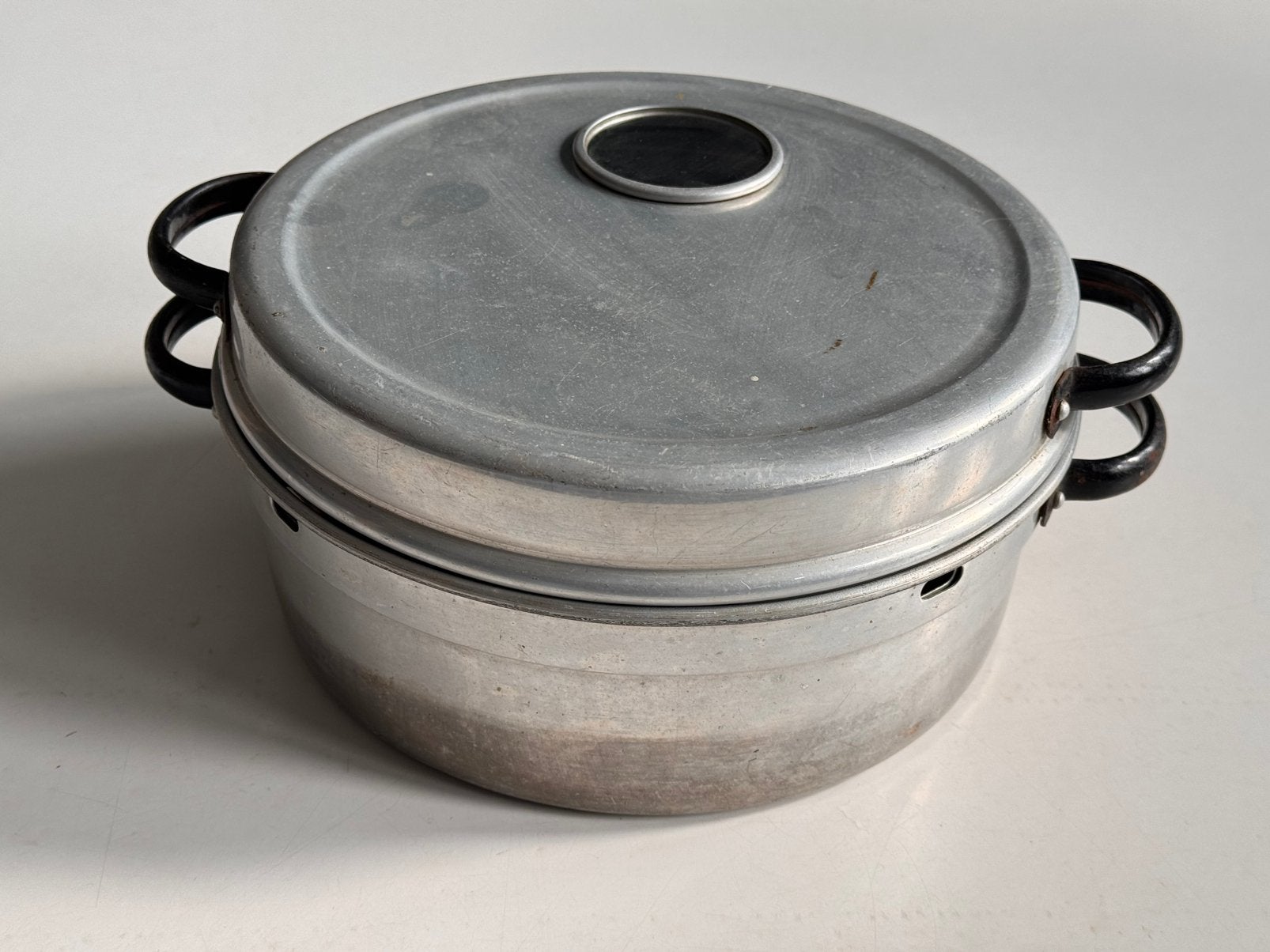 Trommelkoek / poffertpan, Ophalen of Verzenden, Gebruikt, Aluminium, Overige typen