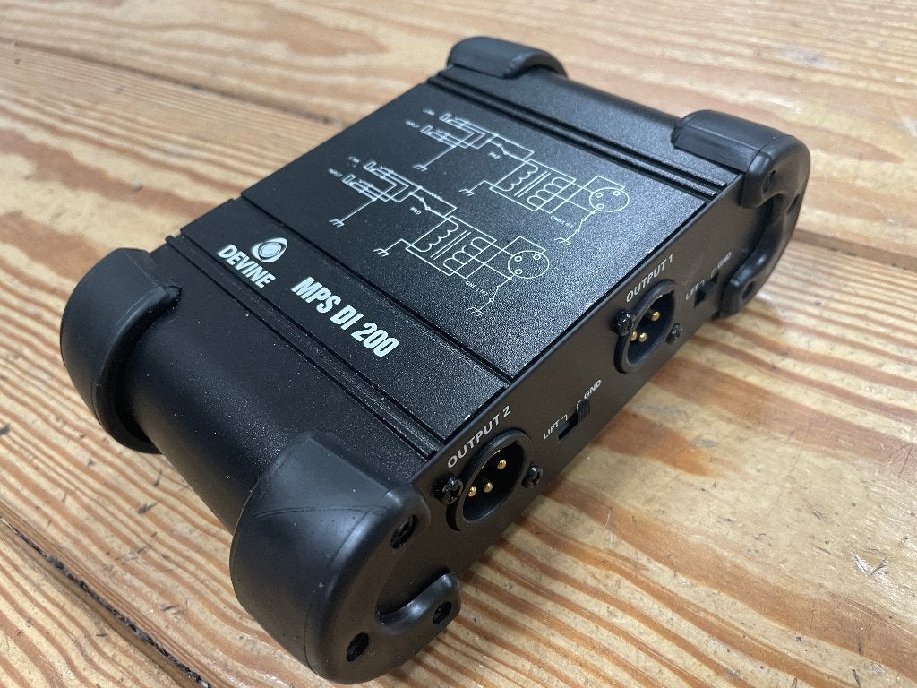 Devine MPS DI 200 Stereo DI-Box, Ophalen of Verzenden, Zo goed als nieuw