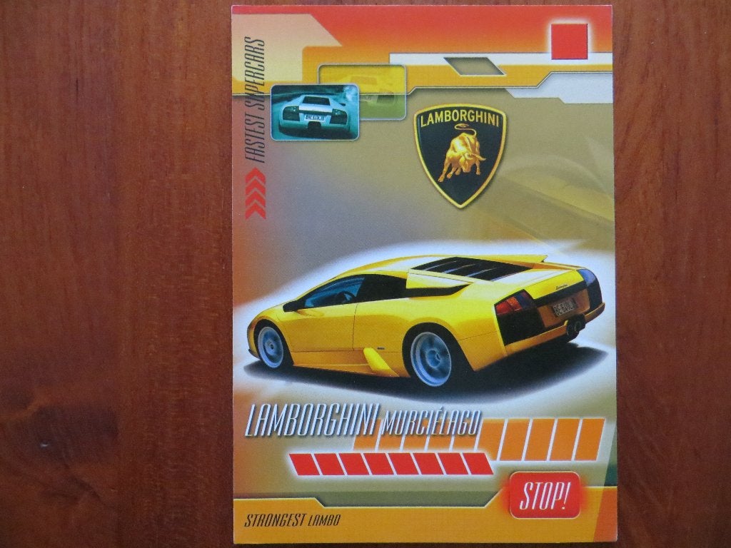 Ansichtkaart Lamborghini Murciélago, Ophalen of Verzenden, Nieuw, Overige merken