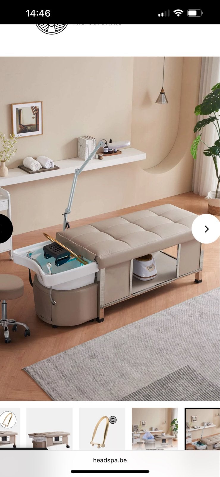 Head spa bank, Diensten en Vakmensen, Schoonheidsspecialisten | Overige, Massage