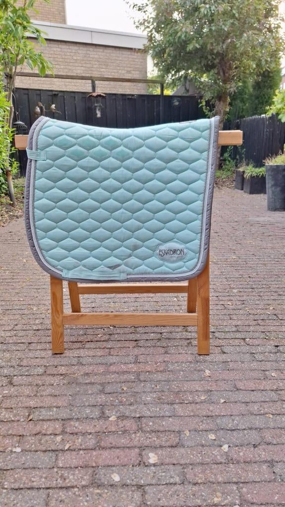 Eskadron mint dekje, Dieren en Toebehoren, Full (L), Gebruikt, Dressuurdekje, Ophalen of Verzenden