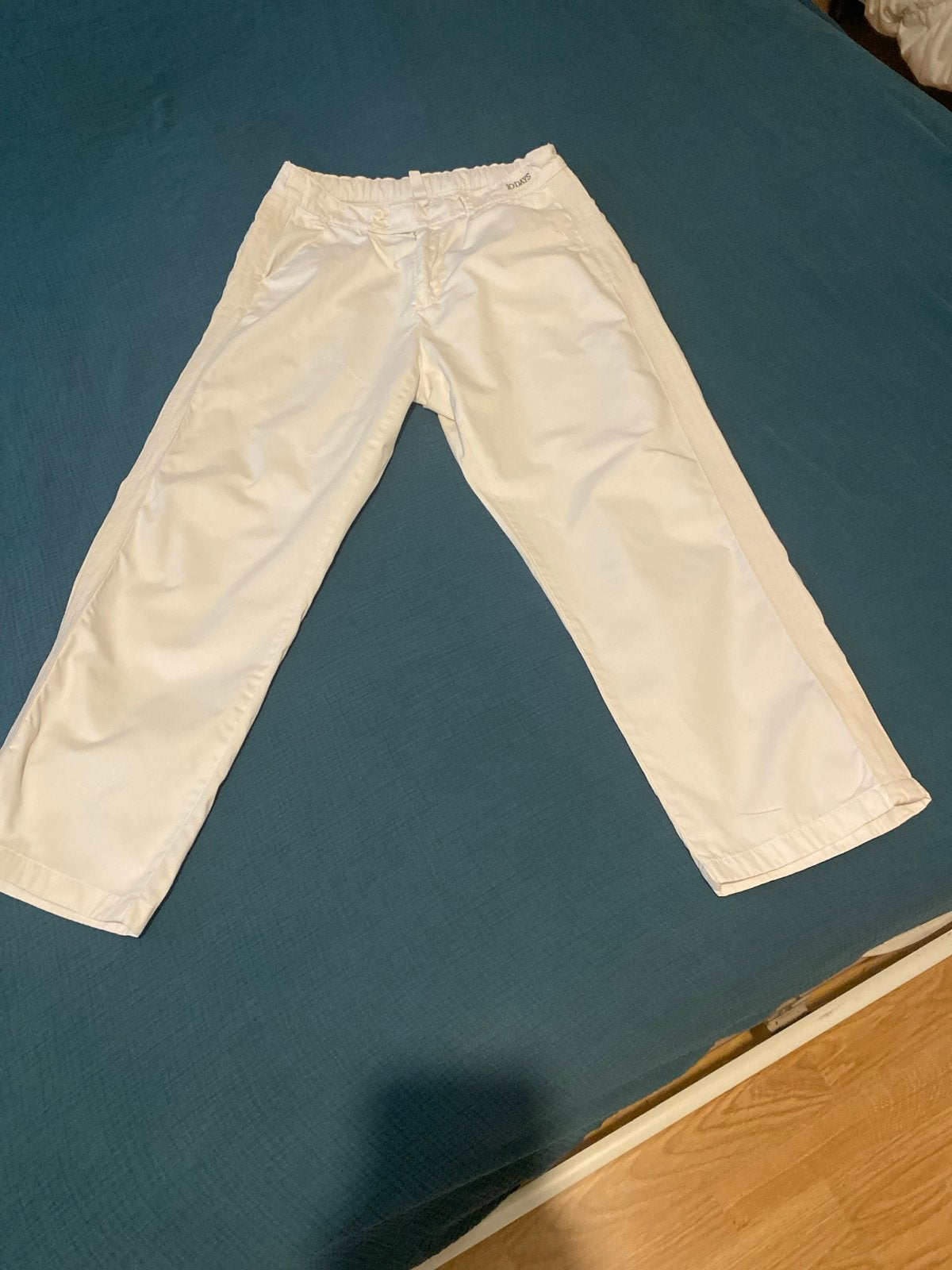 10DAYS Witte Broek - Comfortabel en Stijlvol, Wit, Maat 42/44 (L), Ophalen of Verzenden, Lang