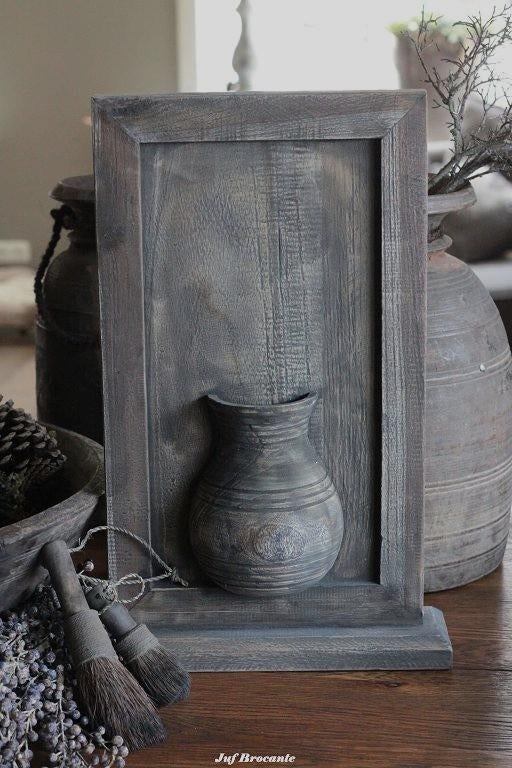 Kruiklijst vensterbank dubbel model lijst met kruik paneel, Www.jufbrocante.nl, Www.jufbrocante.nl, Nieuw, Ophalen of Verzenden
