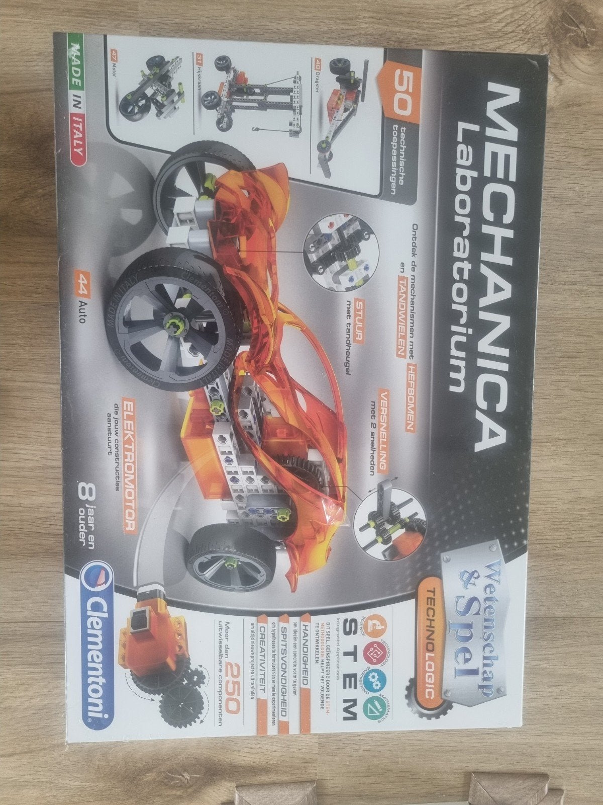 Clementoni Mechanica Laboratorium - Bouw je eigen auto, Ophalen of Verzenden, Nieuw, Auto, Overige merken