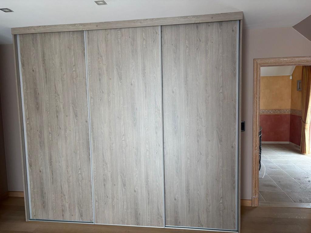 Houten Maatwerk Kledingkast - 275x251x125 cm - Zeer Goede St, Huis en Inrichting, Ophalen, 200 cm of meer, 75 cm of meer, Zo goed als nieuw