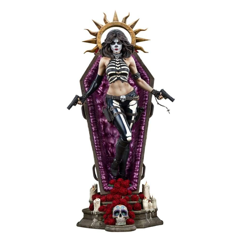 Sideshow Coffin Comics Premium Format Statue La Muerta 61 cm, Verzamelen, Beelden en Beeldjes, Ophalen of Verzenden, Nieuw, Overige typen