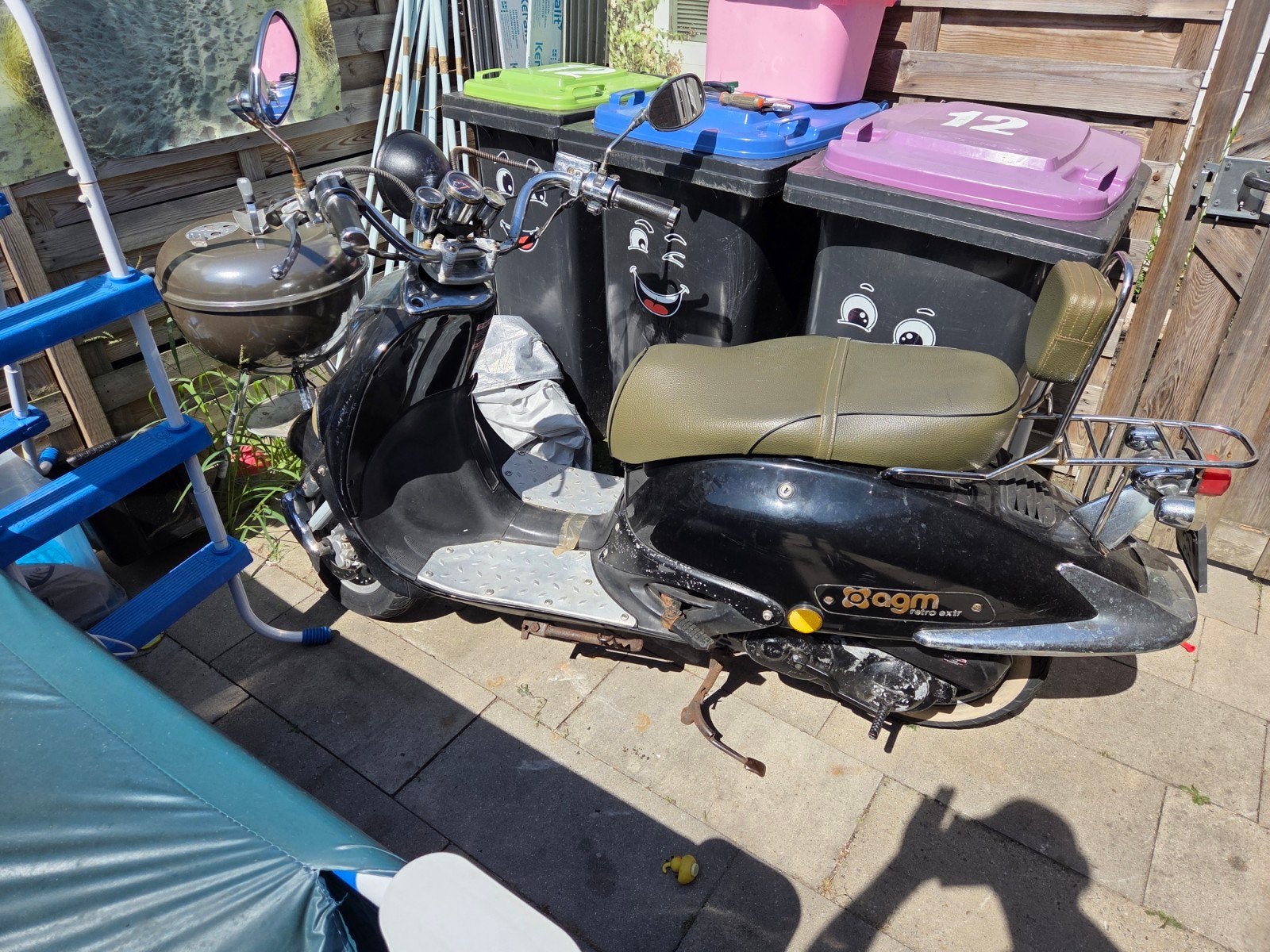 Scooter te koop - Blauw kenteken, Ophalen