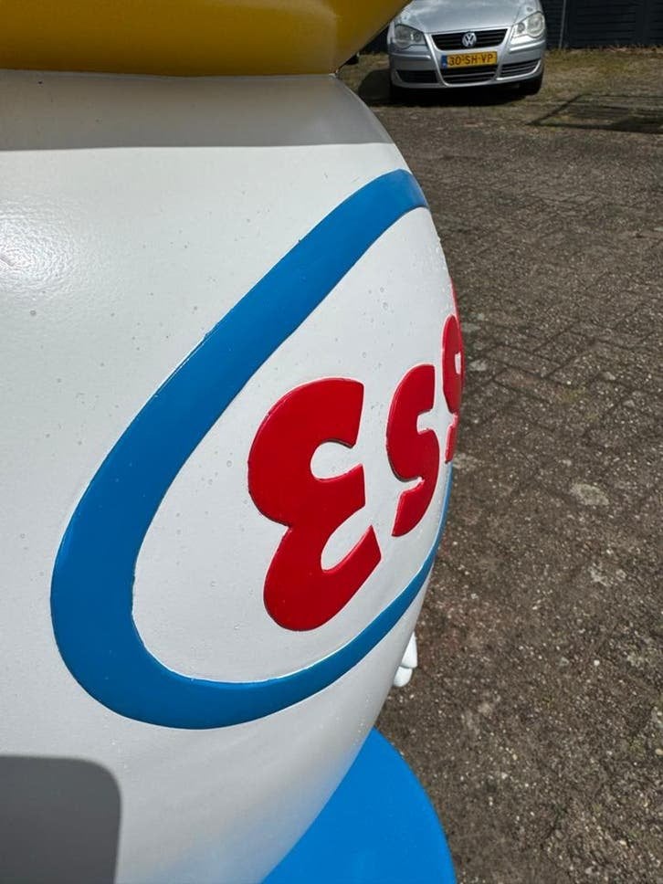 Grote Esso Mascotte Beeld - Vintage Reclamefiguur, Verzamelen, Merken en Reclamevoorwerpen, Ophalen, Reclamebord, Gebruikt, .