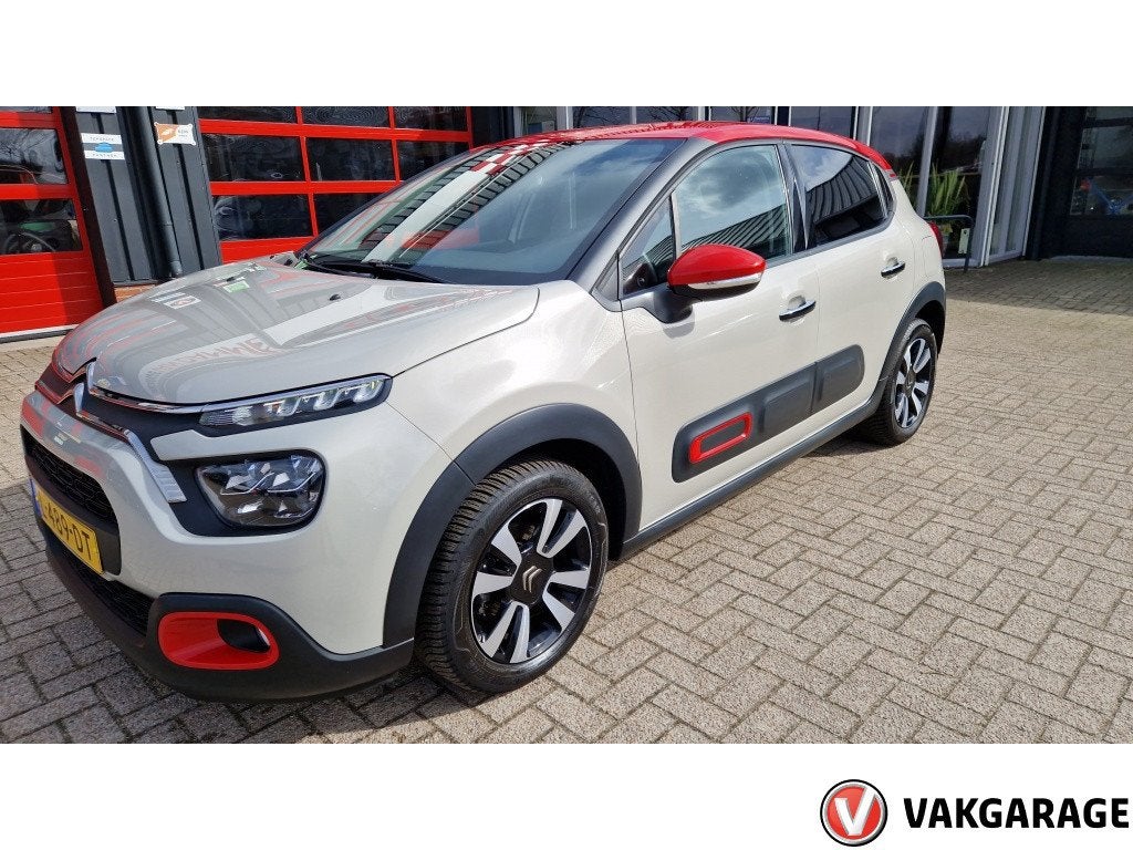 Citroën C3 twotone 1.2 PT Business (bj 2021), Auto's, Voorwielaandrijving, 83 pk, 450 kg, 40 €/maand