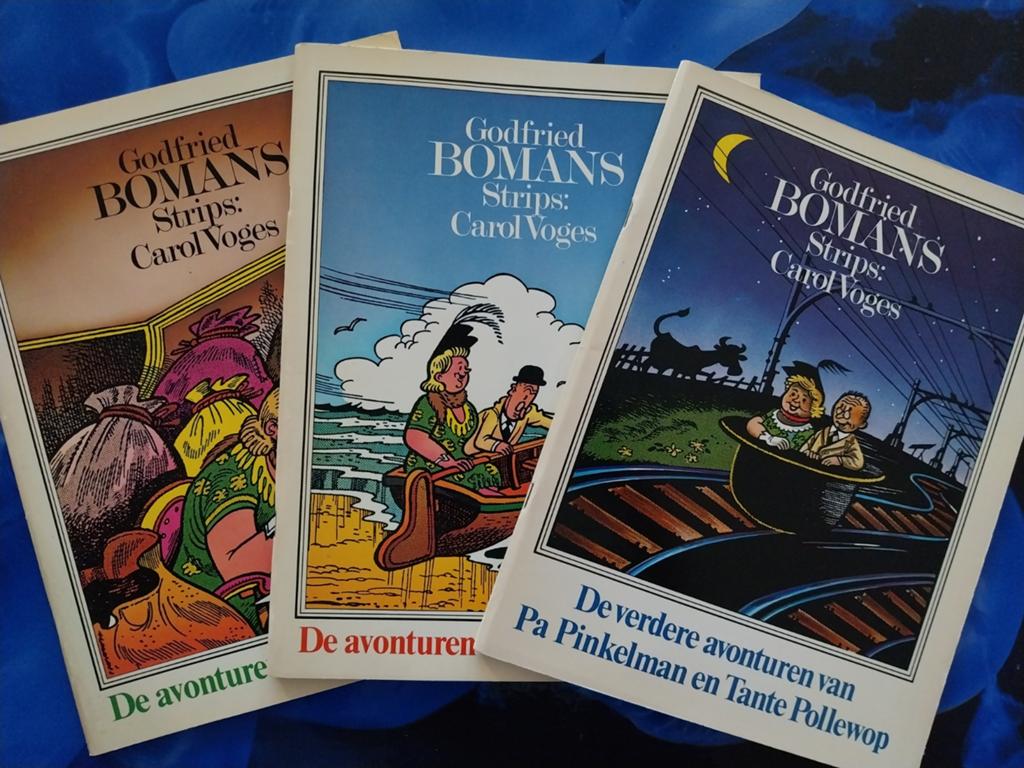 3 STRIPBOEKEN GODFRIED BOMANS, Meerdere stripboeken, Ophalen of Verzenden, Gelezen