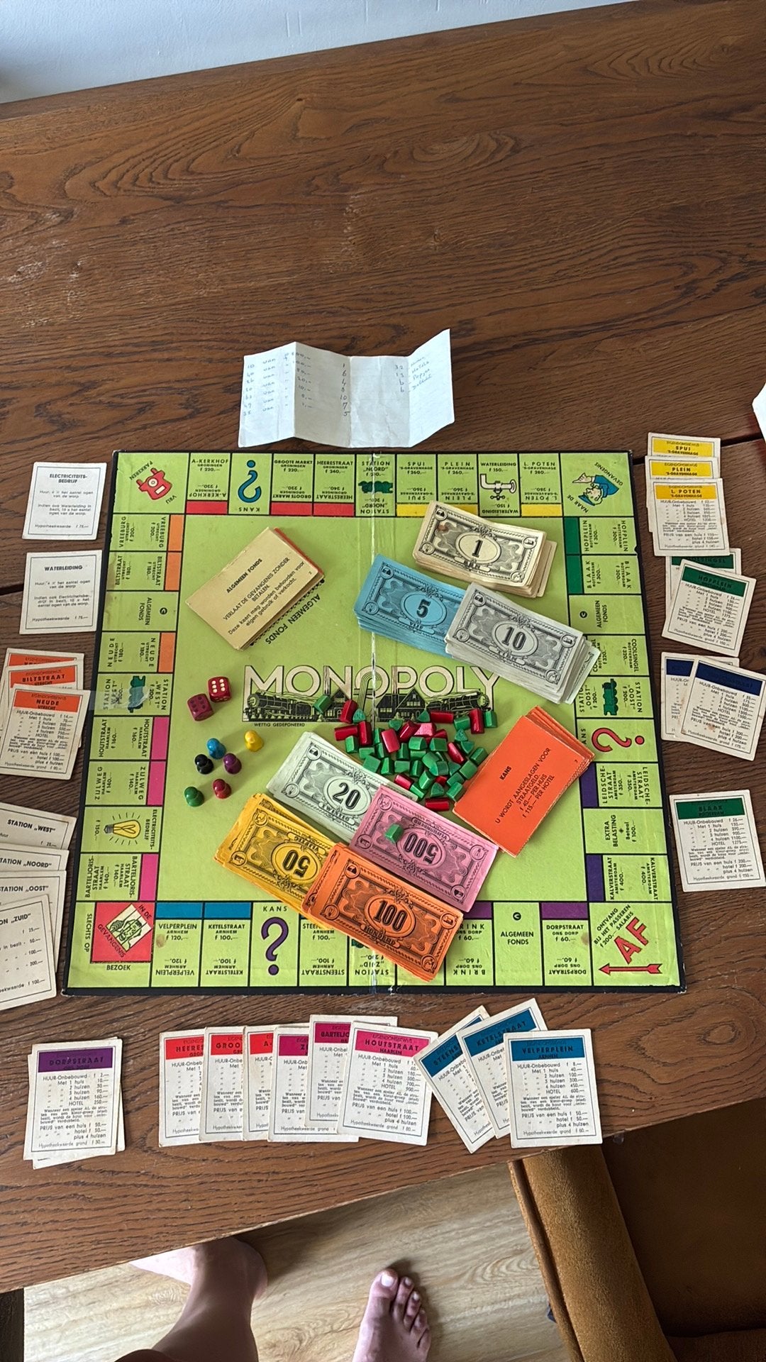 Monopoly Smeets & Schippers Amsterdam (Vintage), Drie of vier spelers, Ophalen of Verzenden, Gebruikt