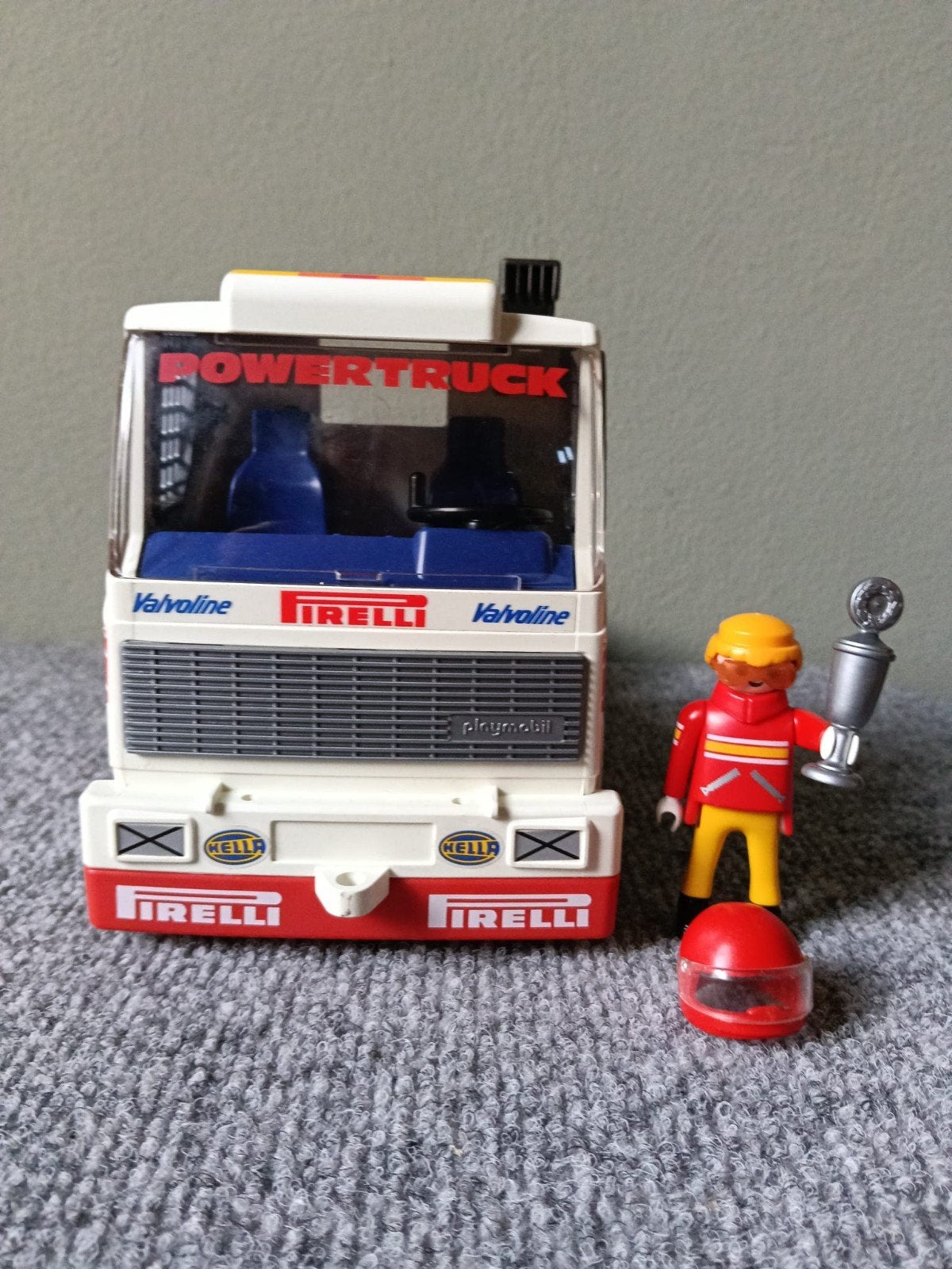Playmobil Race Vrachtwagen met Coureur en Beker, Complete set, Voertuig, Brandstätterstr. 2-10, 90513 Zirndorf, Duitsland, Ophalen of Verzenden