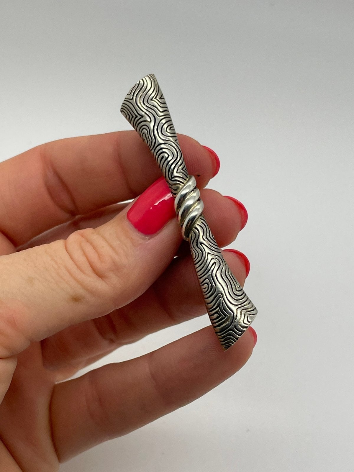 F337 Prachtige zilveren Fahrner broche, Sieraden, Tassen en Uiterlijk, Ophalen of Verzenden, Zilver, Broche