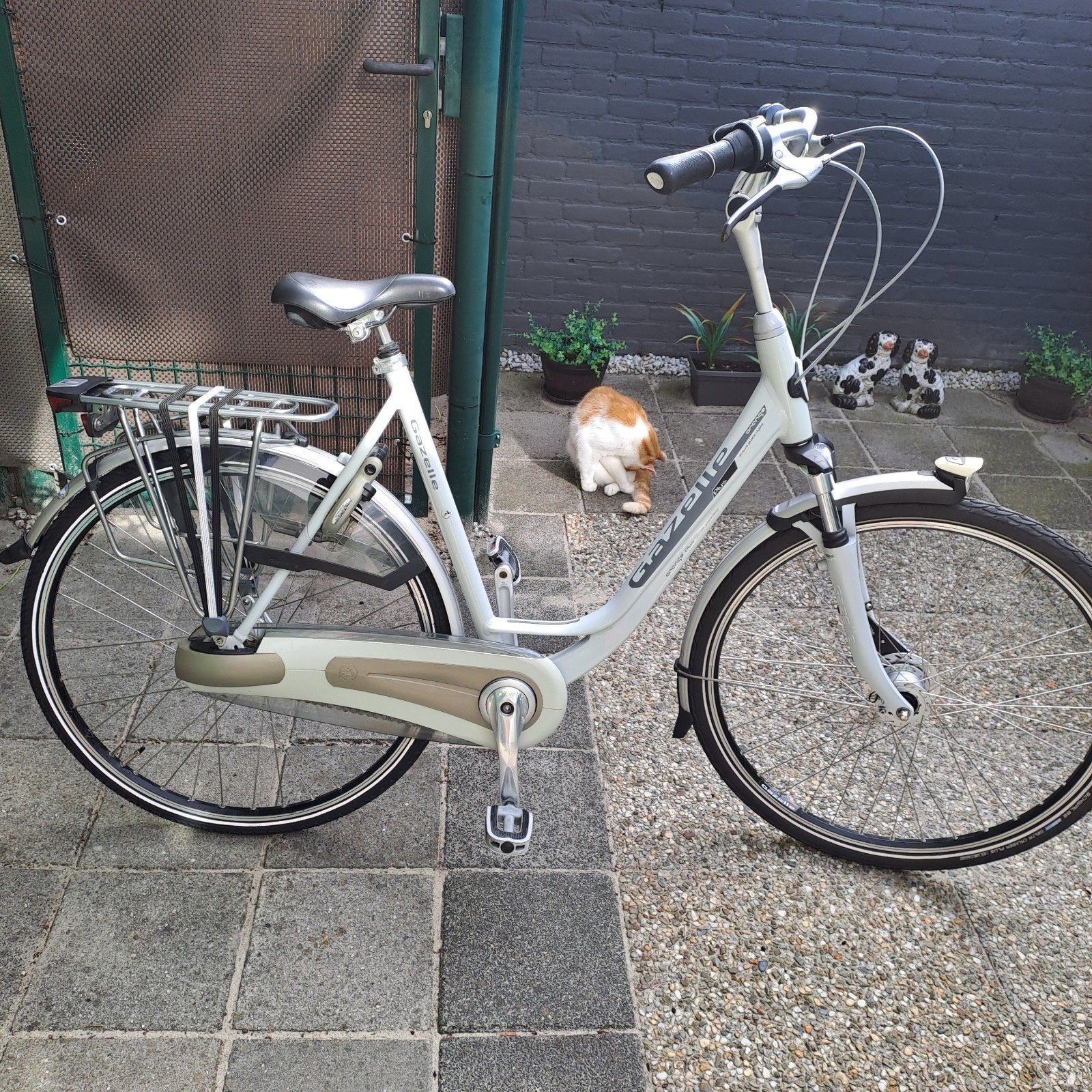 Gazelle, 7 versnellingen, Ophalen, Versnellingen, 56 cm of meer, Zo goed als nieuw