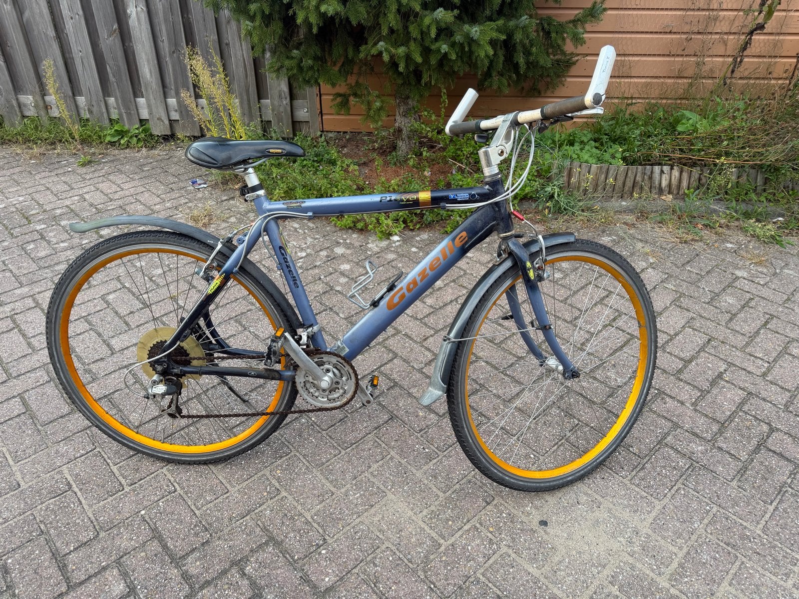 Gazelle Playa 7000 series herenfiets 51 cm, Ophalen, Gebruikt, Velgrem, Versnellingen