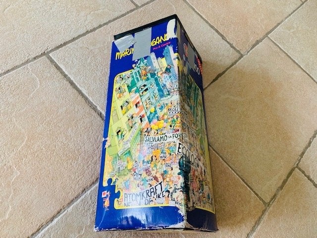 Heye puzzel Marino Degano Pro & Contra 4000 stuks, Ophalen of Verzenden, 500 t/m 1500 stukjes, Gebruikt