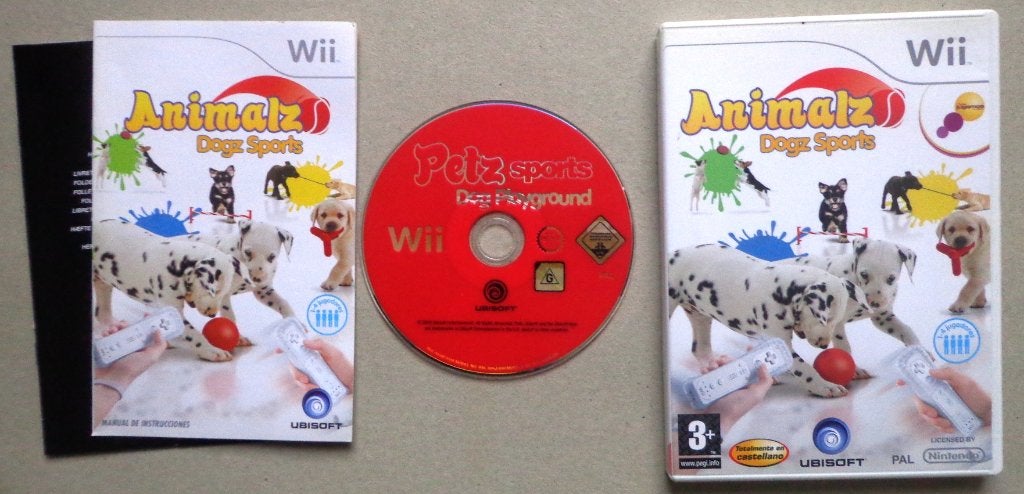 Animalz Dogz Sports voor de Nintendo Wii Compleet, Spelcomputers en Games, 1 speler, Ophalen of Verzenden, Zo goed als nieuw, Vanaf 3 jaar