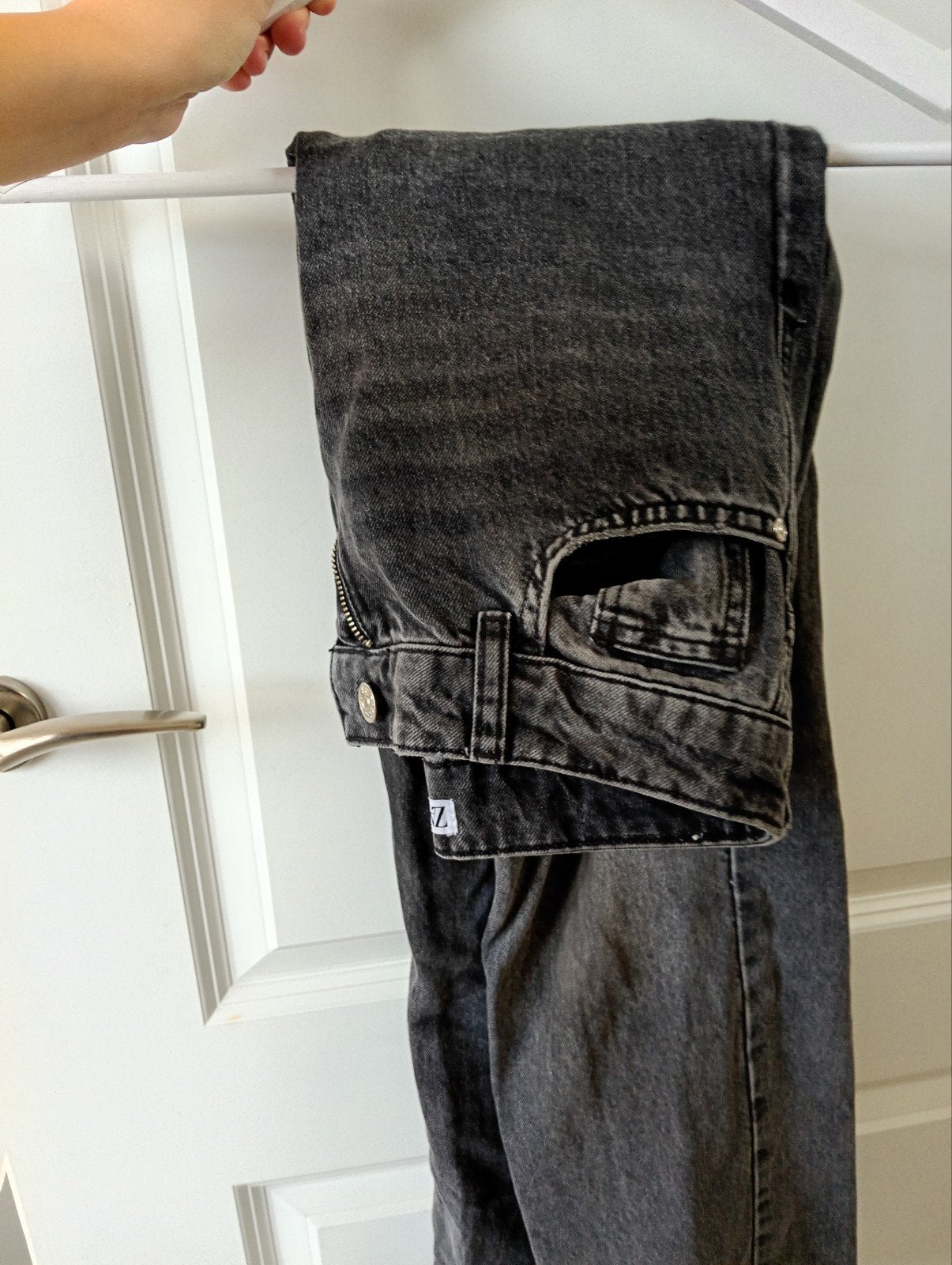 Zara jeans grijs maat EUR32/USA0/MEX22, Zara, Ophalen of Verzenden, Zo goed als nieuw, W27 (confectie 34) of kleiner