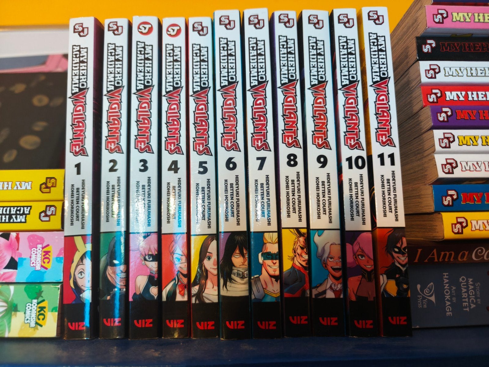 My Hero Academia Vigilantes Manga Vol. 1-11 (Complete Set), Boeken, Complete serie of reeks, Ophalen, Zo goed als nieuw, Kohei Horikoshi