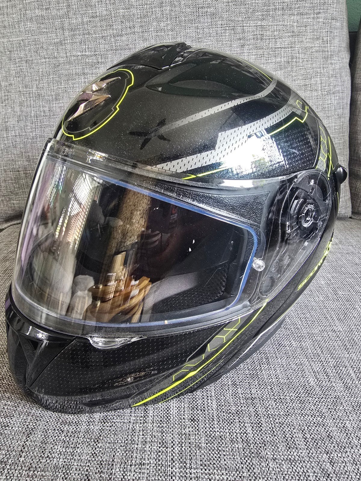 Scorpion exo-920 helm, maat M, M, Integraalhelm, Tweedehands, Ophalen