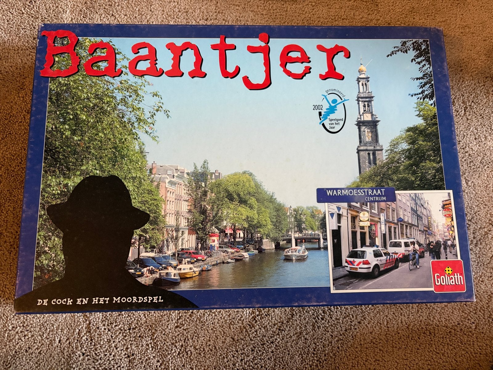 Baantjer: De Cock en het Moordspel - Bordspel, Drie of vier spelers, Ophalen, Gebruikt