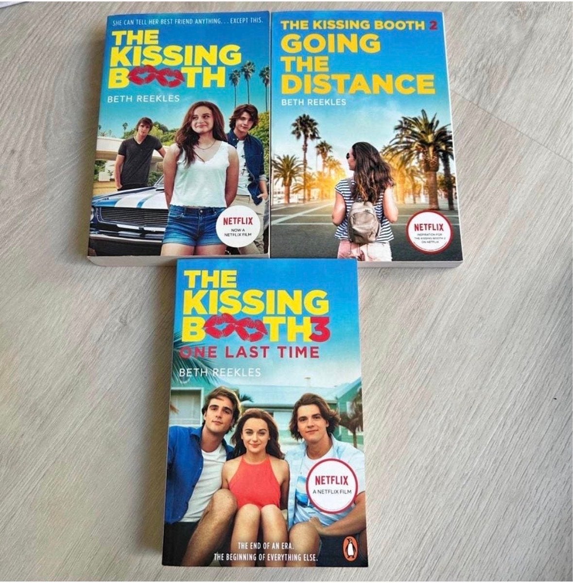 The Kissing Booth Boekenreeks (deel 1, 2, 3) - Beth Reekles, Ophalen of Verzenden, Gelezen, Nederland