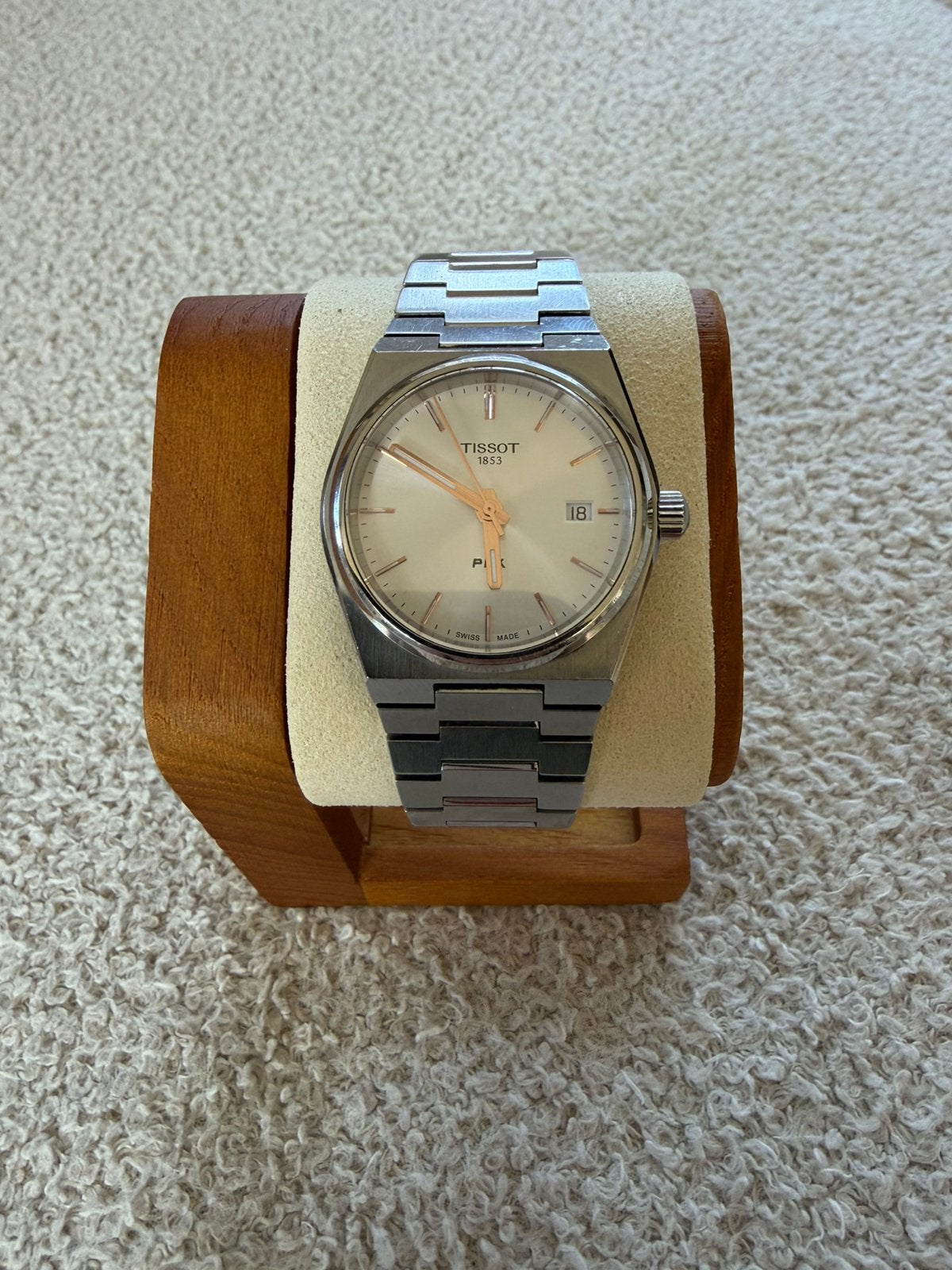 Tissot PRX, Ophalen of Verzenden, Zo goed als nieuw, Staal, Overige merken