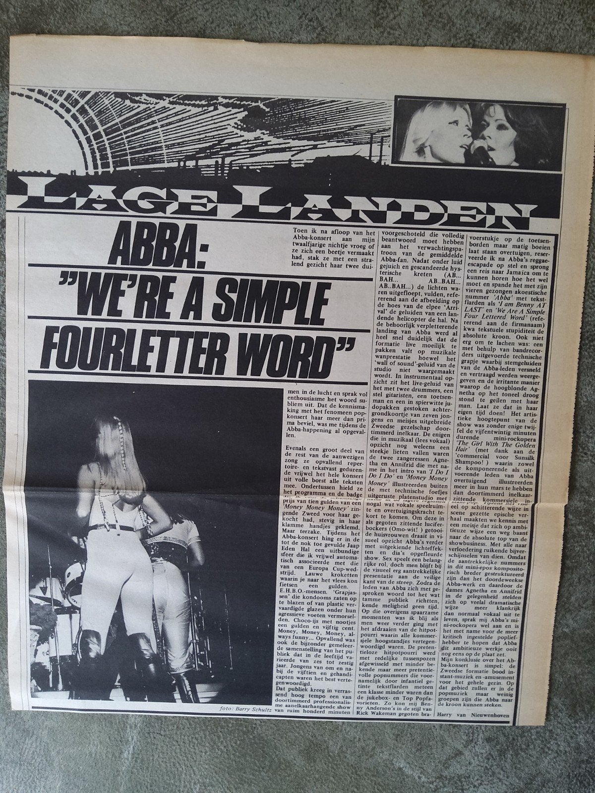 ABBA:  just a simple four letter word, Ophalen of Verzenden
