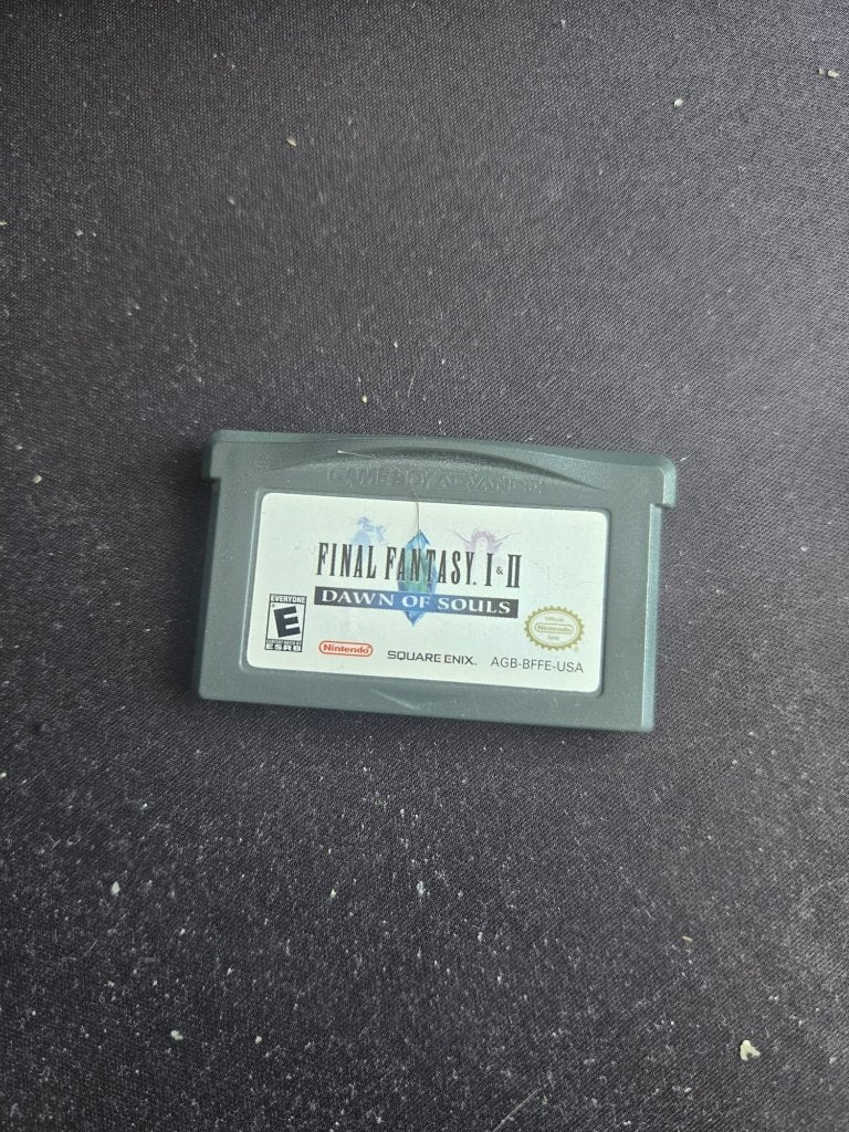 Final Fantasy 1 & 2 Dawn of Souls (GBA), Gebruikt, 1 speler, Ophalen of Verzenden, Role Playing Game (Rpg)